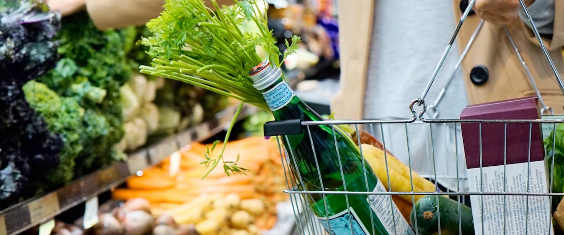 Basket of groceries